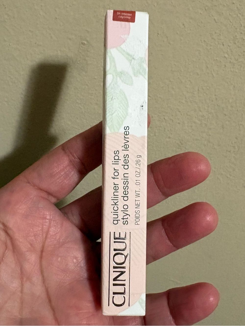 Clinique Quickliner for Lips Pencil - 04 intense cayenne Brand New Never Used.